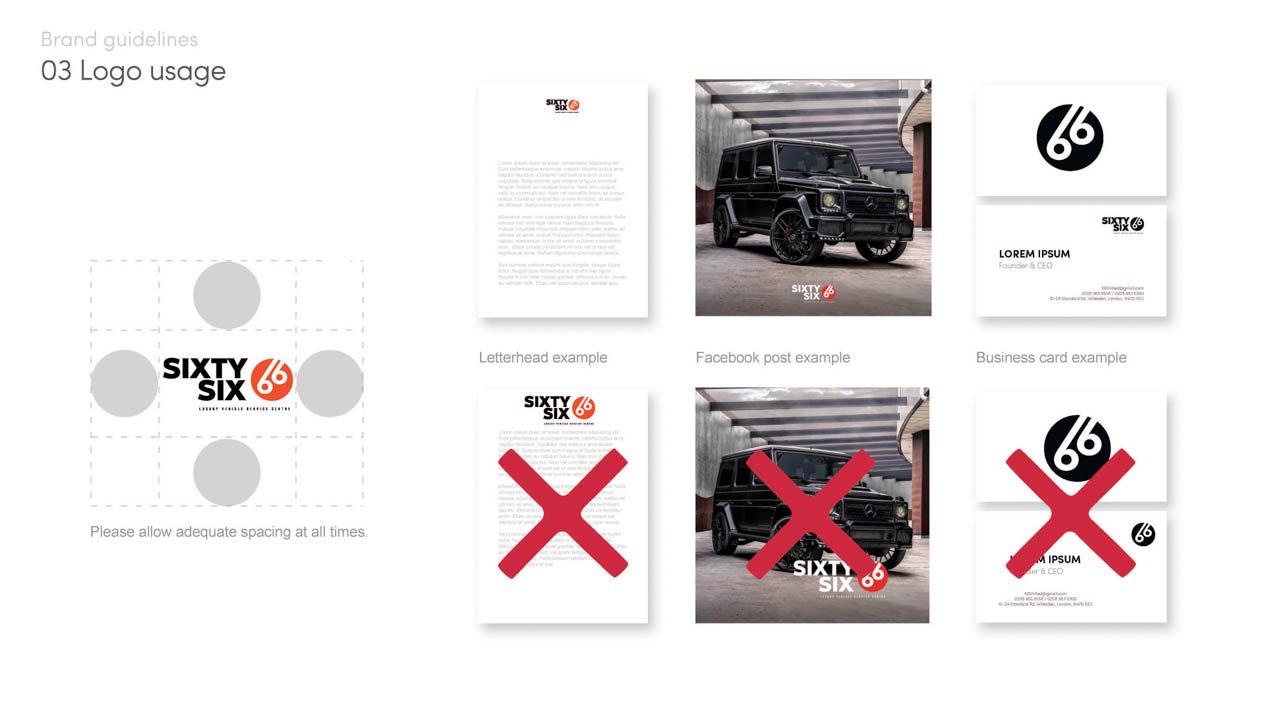 66 CARS Workshop Signage Design