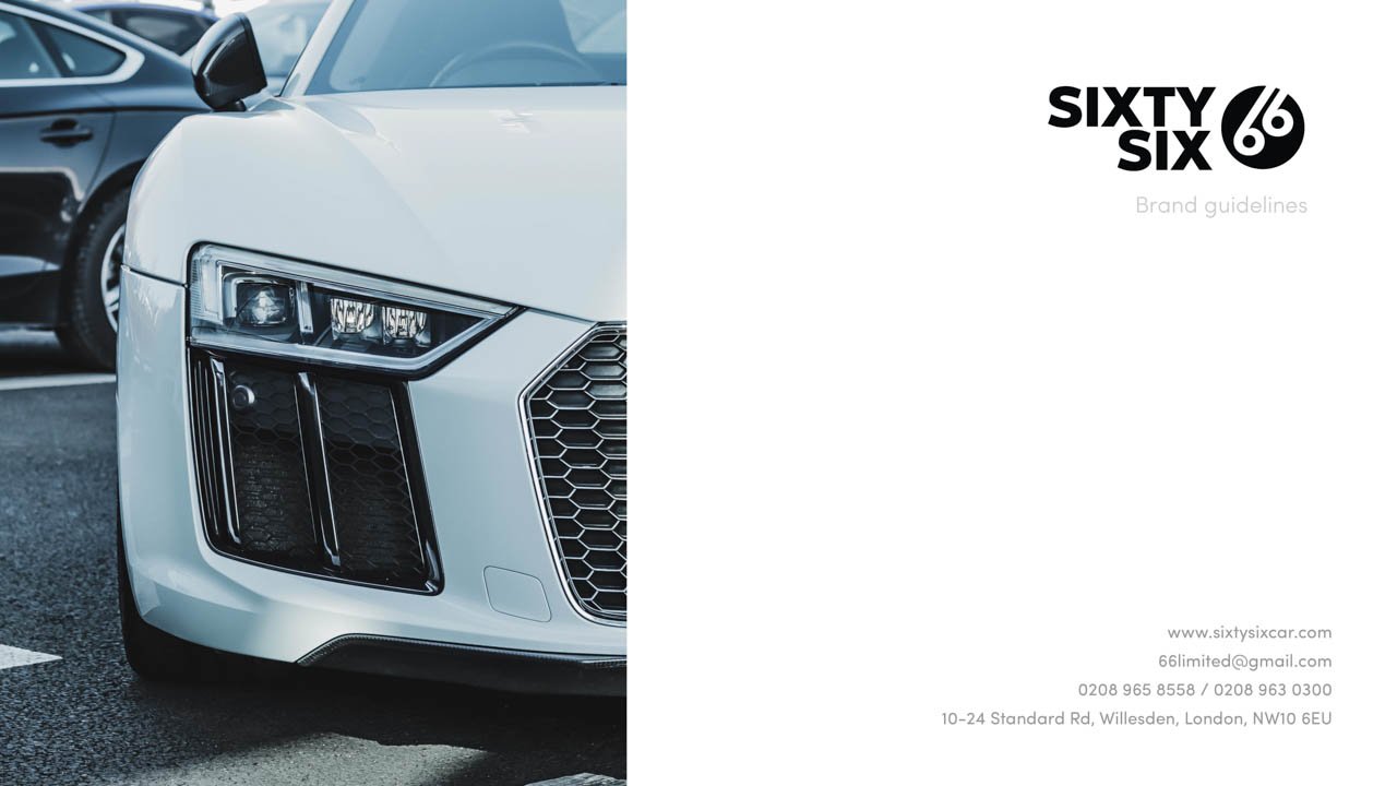 66 CARS Website Design Concept