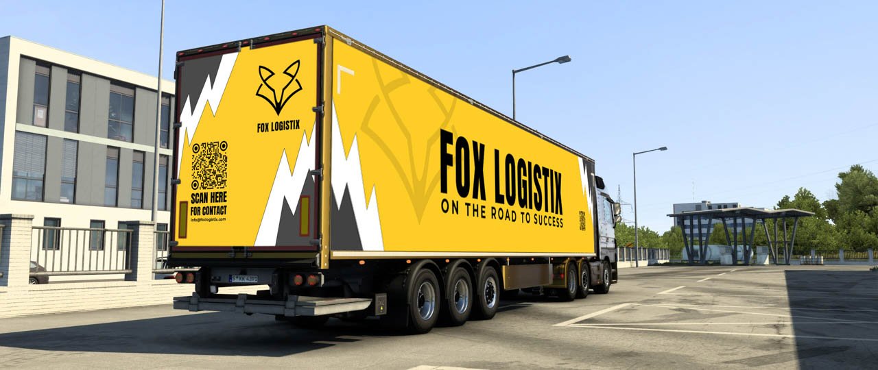 FOX LOGISTIX Trailer Cover Main Design