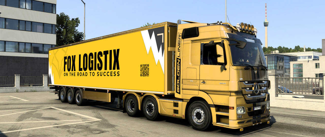 FOX LOGISTIX Trailer Cover Design Thumbnail