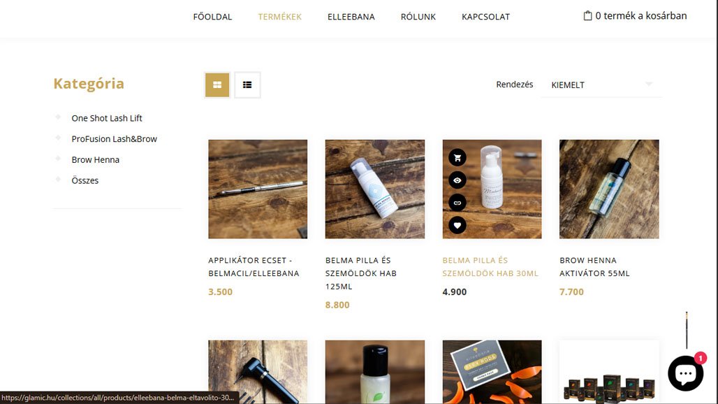 Glamic Elleebana Shopify Checkout Interface