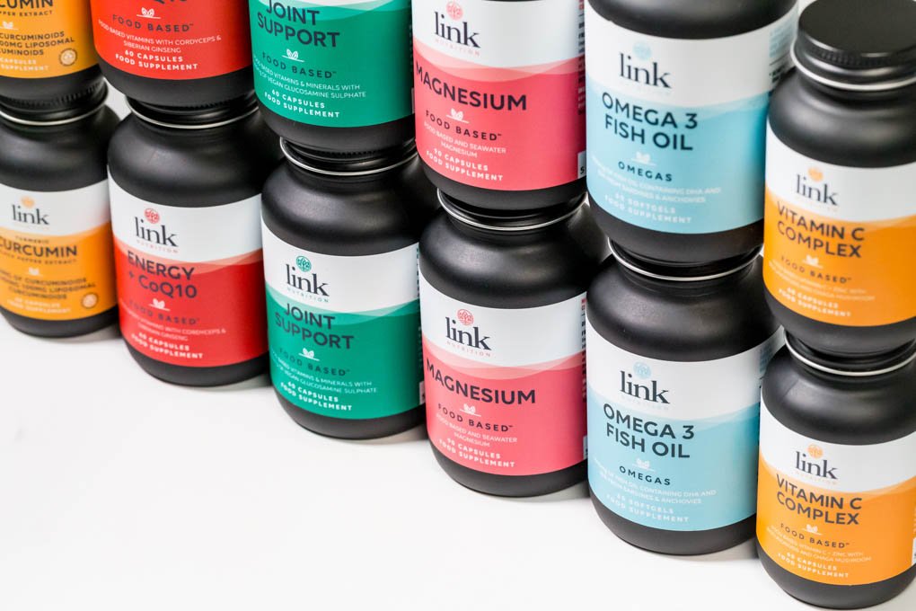 Link Nutrition Product Photography Main Image