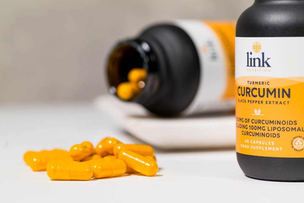 Link Nutrition Supplement Bottle Close-up