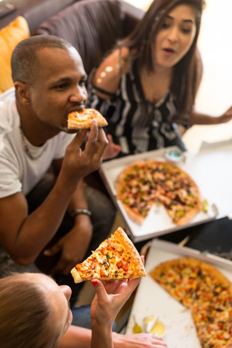 Papa Johns Pizza Delicious Food Photography