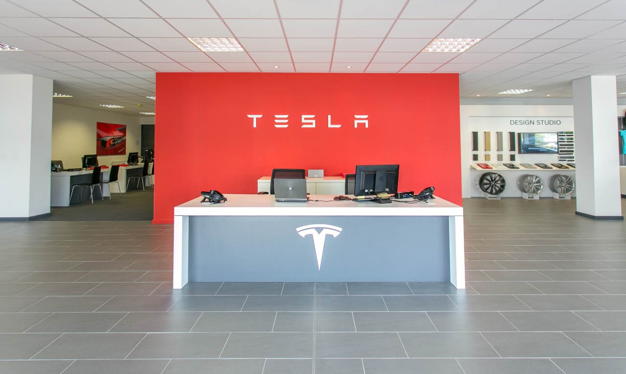 Tesla Model X on Display