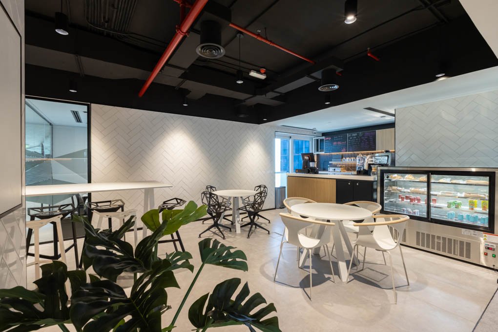 UNBOX Hot Desk Area Design