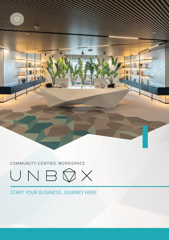 UNBOX Co-working Space Brochure Interior