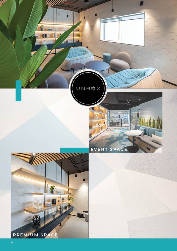 UNBOX Community Workspace Promotional Material